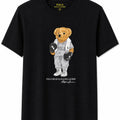 Polera Bear Negra 1 - Polo