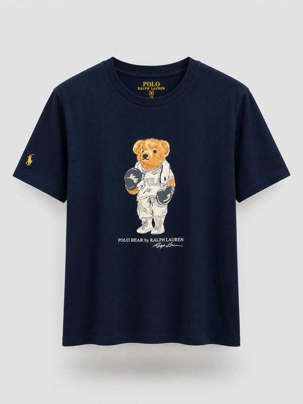 Polera Bear Azul 1 - Polo
