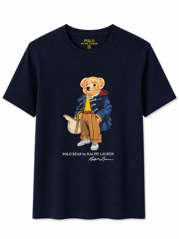 Polera Bear Azul 2 - Polo