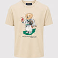 Polera Bear Crema - Polo