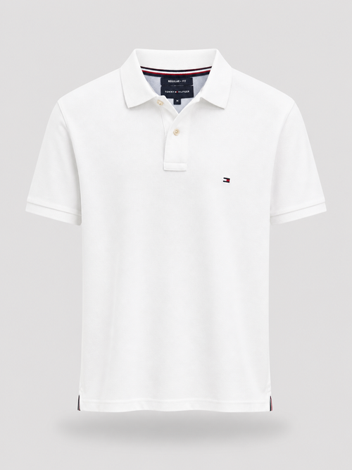 Polera Tommy Piqué Blanco - Tommy Hilfiger