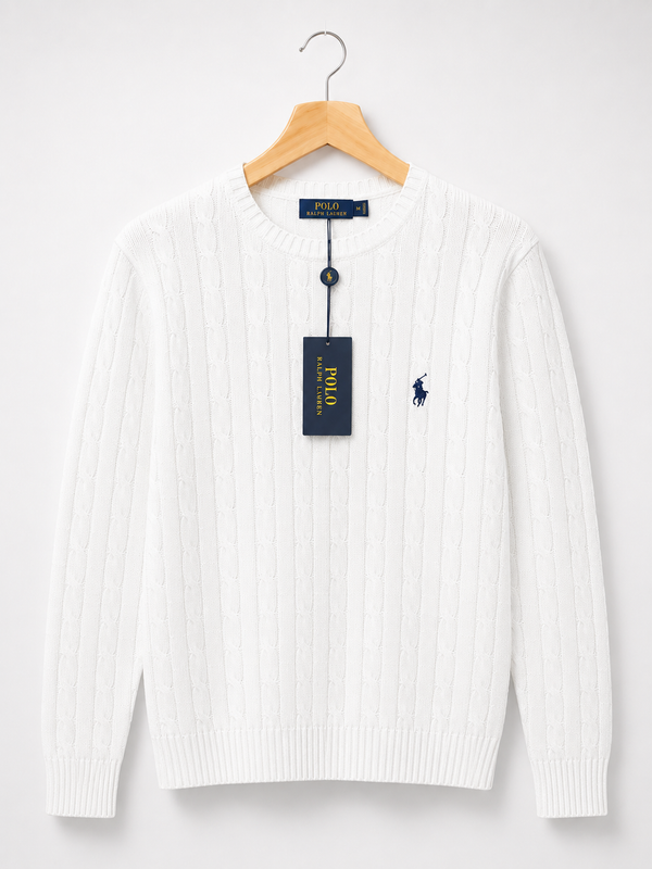 Suéter Blanco Mujer - Polo