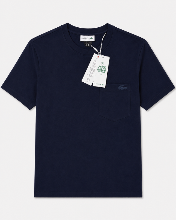 Polera Pocket Azul Marino - Lacoste