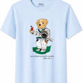 Polera Bear Celeste 2 - Polo