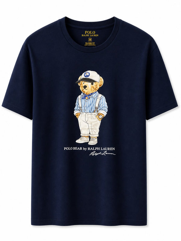 Polera Bear Azul 3 - Polo