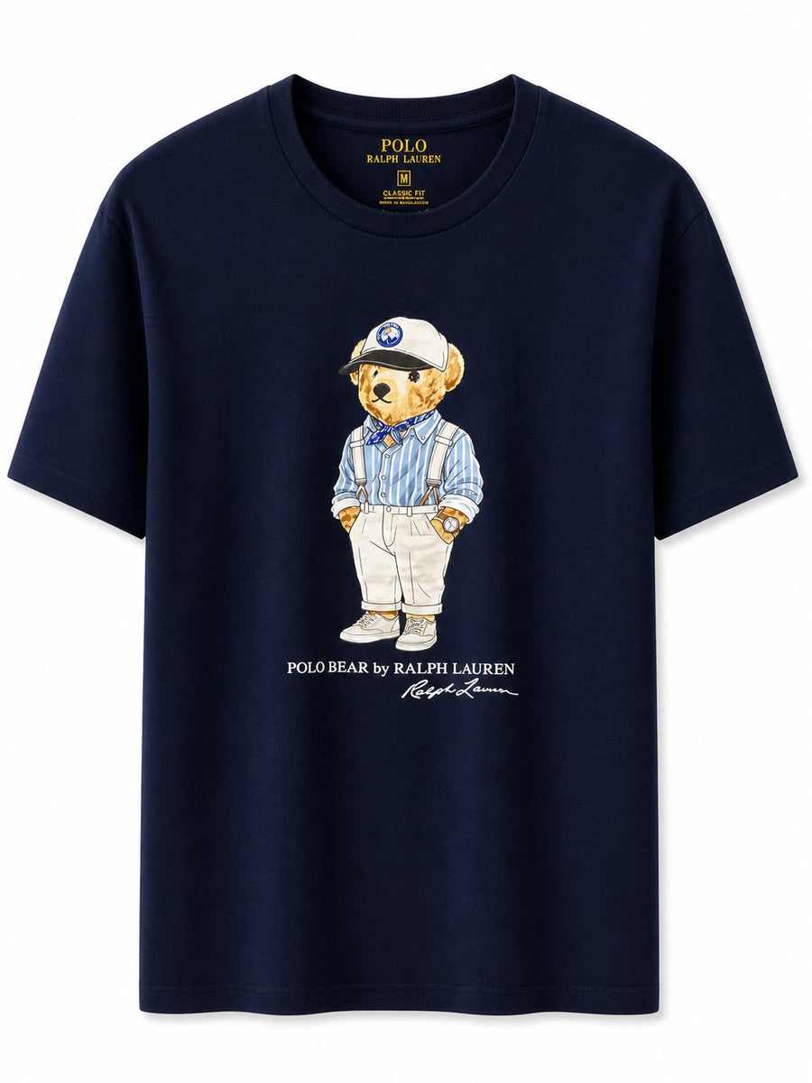 Polera Bear Azul 3 - Polo