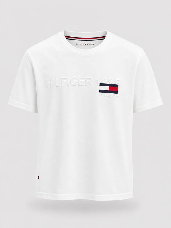 Polera Tommy Blanca - Tommy Hilfiger