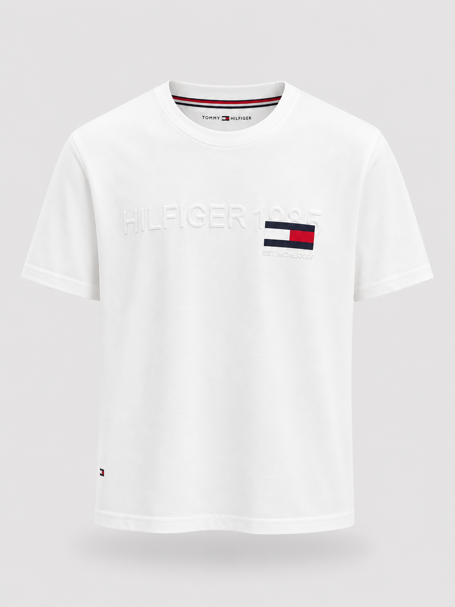 Polera Tommy Hilfiger Blanca