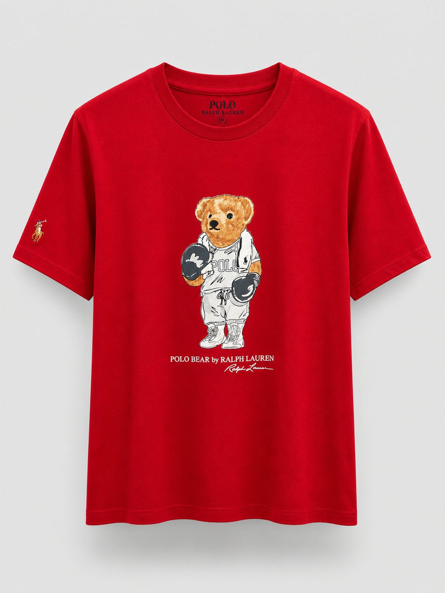 Polera Bear Roja 1 - Polo