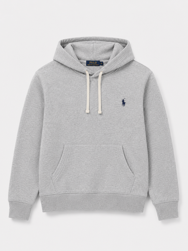 Poleron Gris Jaspeado - Polo Ralph Lauren