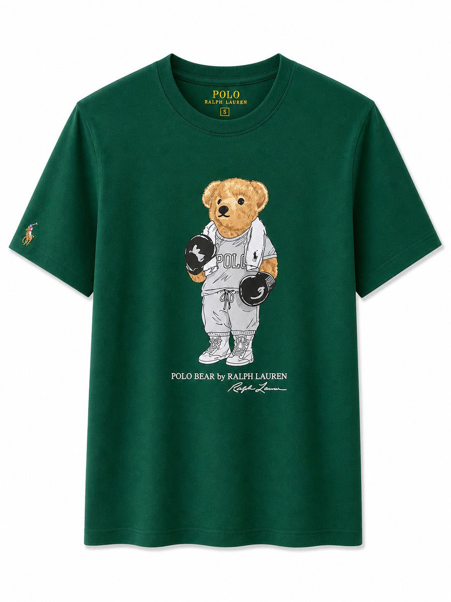 Polera Bear Verde 1 - Polo