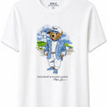 Polera Bear Blanca 3 - Polo