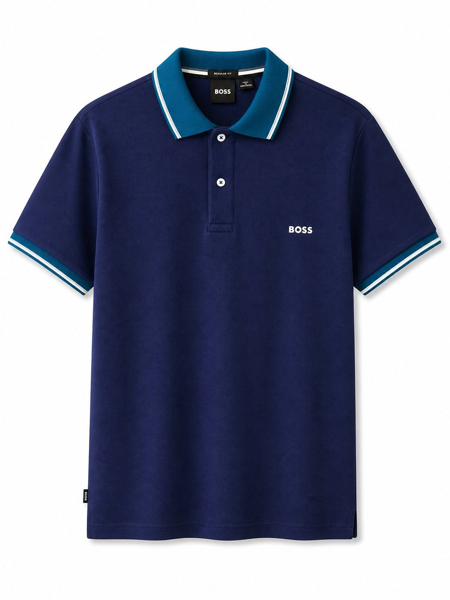 Polera Pike Azul Marino 1 - Hugo Boss