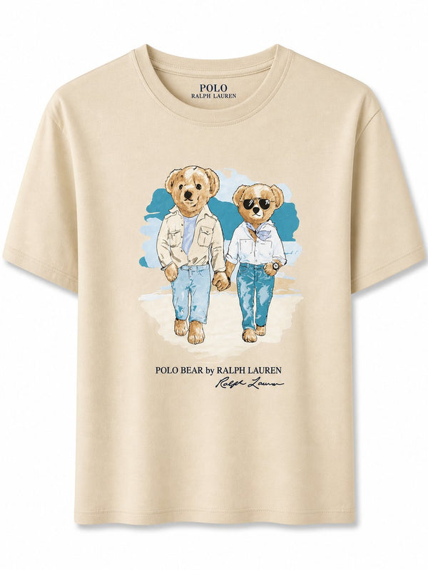 Polera Bear Camel 2 - Polo
