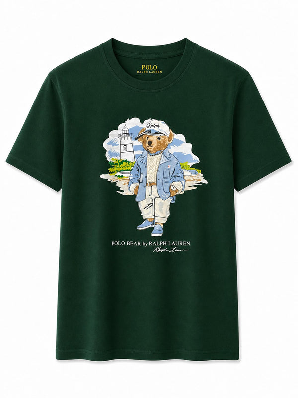 Polera Bear Verde 2 - Polo