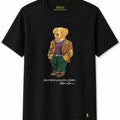 Polera Bear Negra 3 - Polo