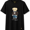 Polera Bear Negra 4 - Polo