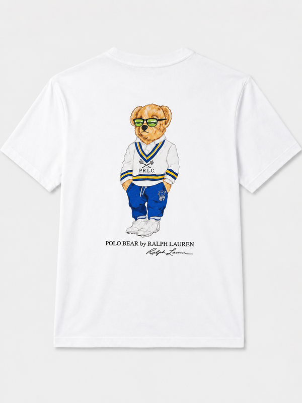 Polera Polo Bear RL Blanca - Polo Ralph Lauren