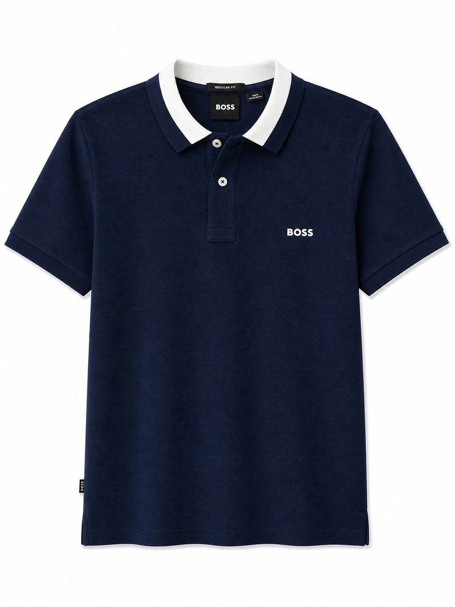 Polera Pike Azul Marino 2 - Hugo Boss