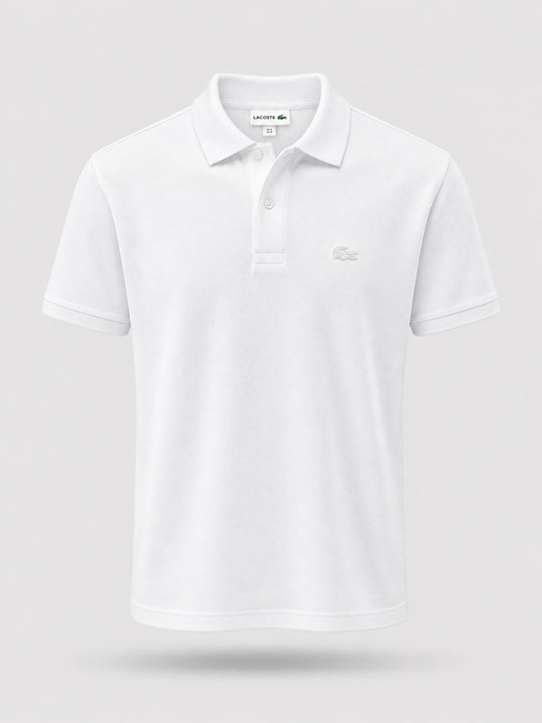 Polera Lacoste Pike Blanca - Polo