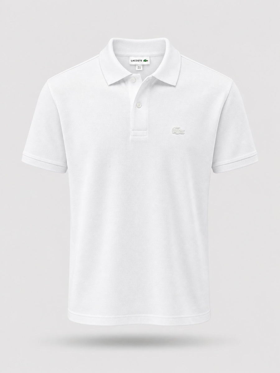 Polera Lacoste Pike Blanca - Polo
