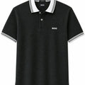Polera Hugo Boss Pike Negra - Polo