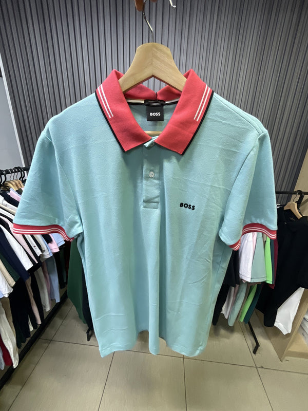Poleta Hugo Boss Pike Verdeagua - Polo