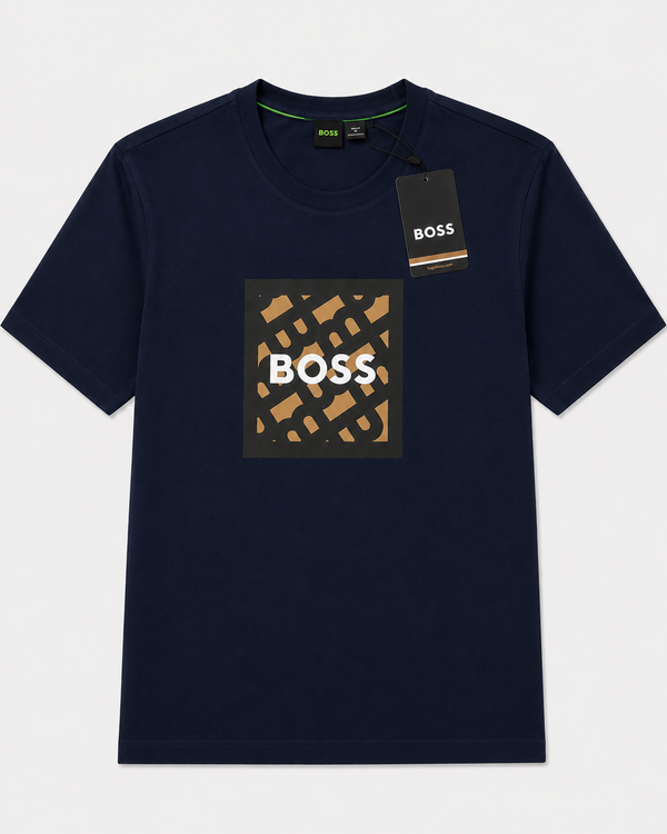 Polera Boss Graphic Azul Marino - Boss