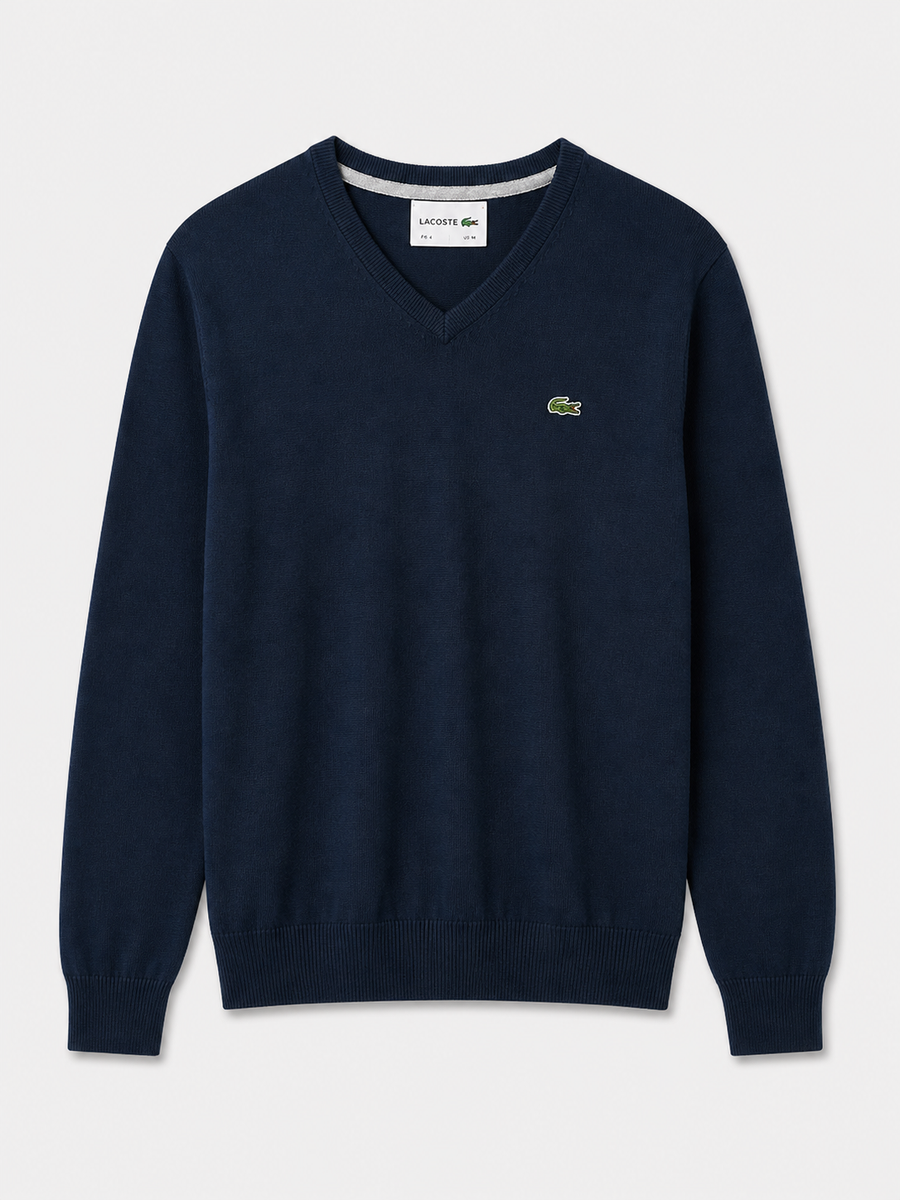 Suéter Azul Marino - Lacoste