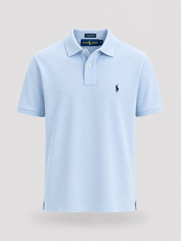 Polera Polo Pike Celeste - Polo