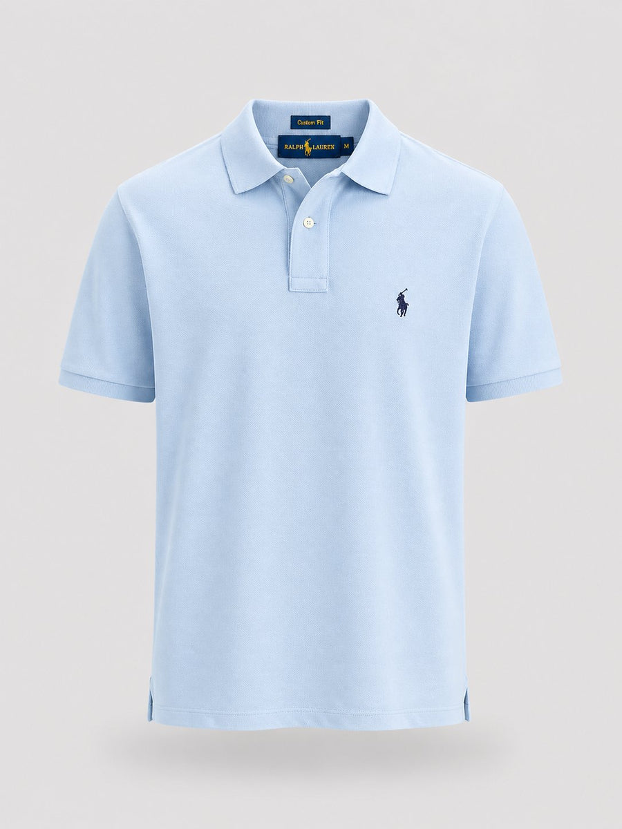 Polera Polo Pike Celeste - Polo