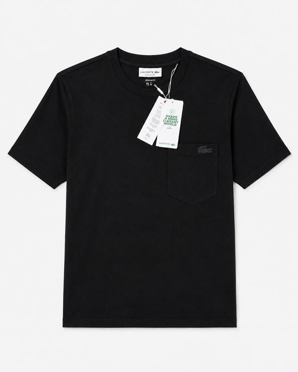 Polera Pocket Negra - Lacoste