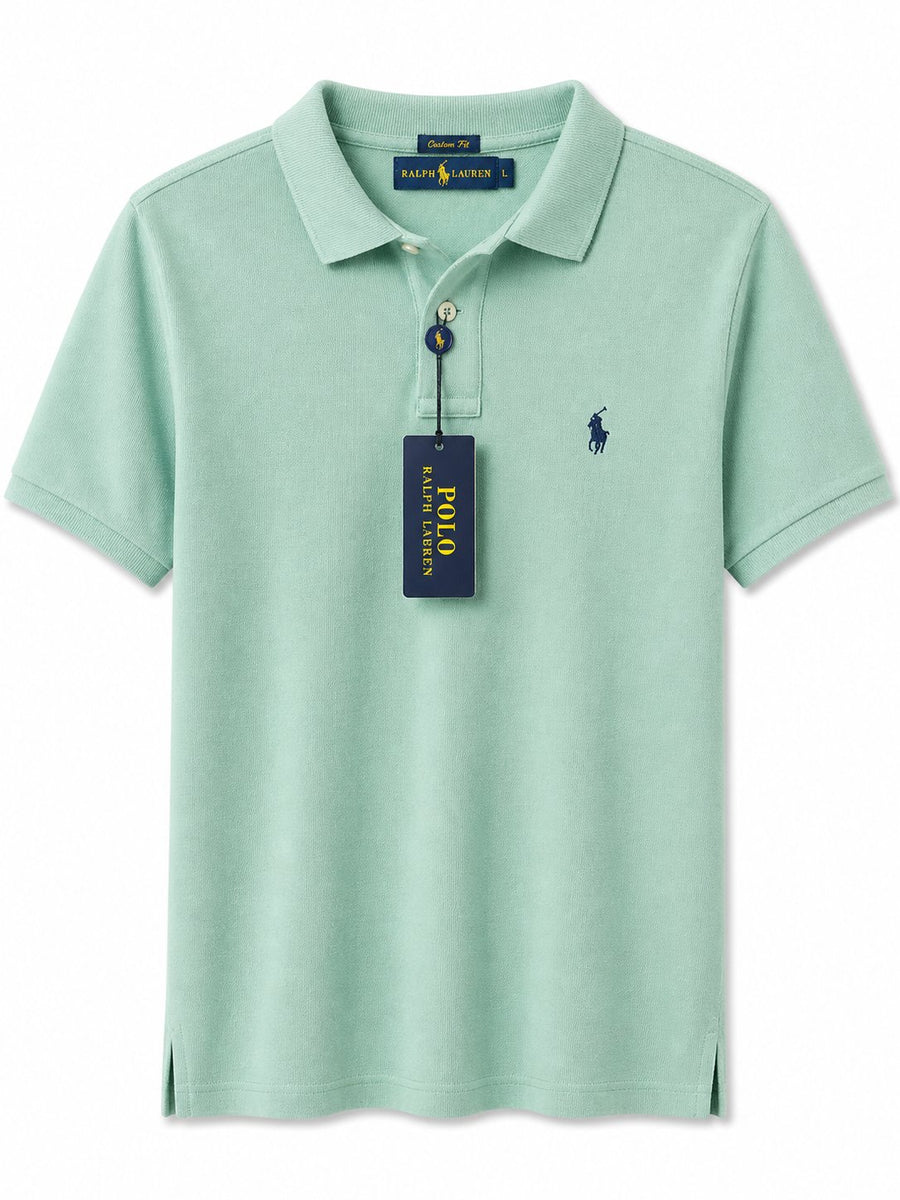 Polera Polo Pike Verde Agua - Polo