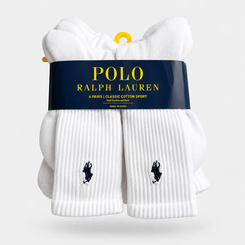 Pack 6 Calcetines Blanco - Polo Ralph Lauren