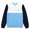 Poleron Tricolor Celeste - Lacoste