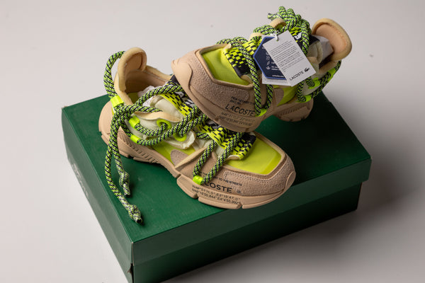 Zapatillas Lacoste L003 Active Runway Beige/Volt