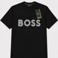 Polera Boss Outline Negra - Boss