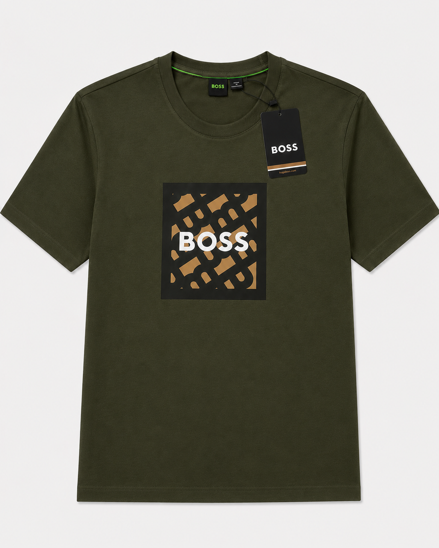 Polera Boss Graphic Verde - Boss