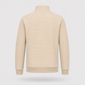 Poleron Hugo Zip 1/4 Beige - Hugo Boss