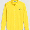 Camisa Lacoste Amarilla vista frontal