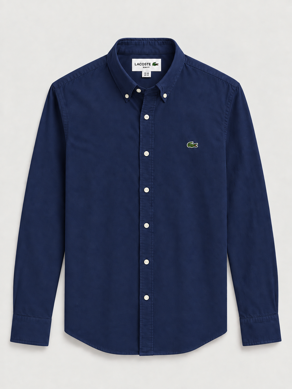 Camisa Lacoste Azul Marino vista frontal