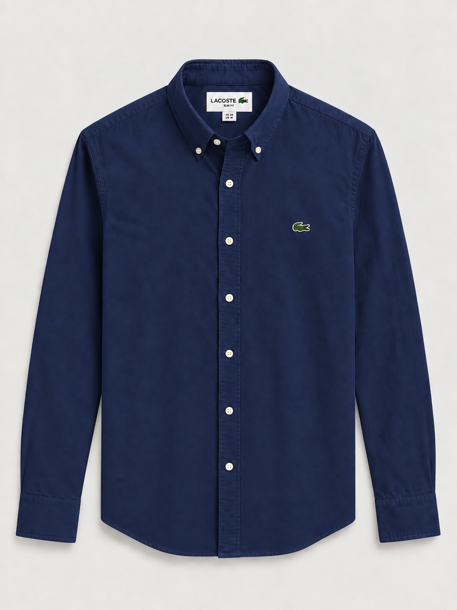 Camisa Lacoste Azul Marino vista frontal