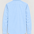 Camisa Lacoste Celeste vista posterior