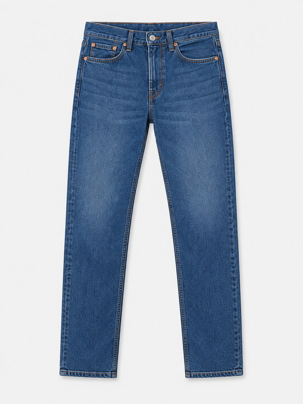Jeans Levi’s 504 Azul Clásico, vista frontal