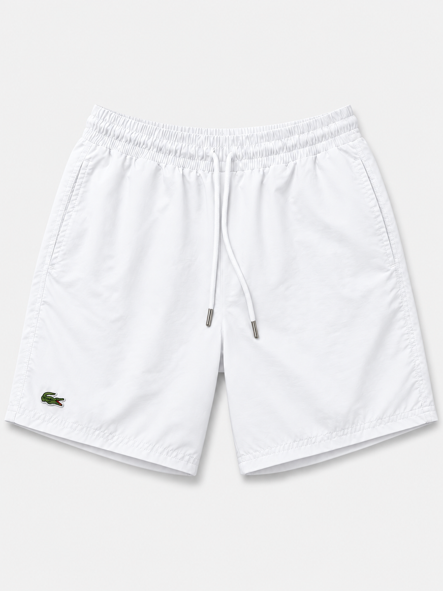 Traje de baño Lacoste Blanco, vista frontal