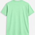 Polera Lacoste Menta, vista trasera lisa