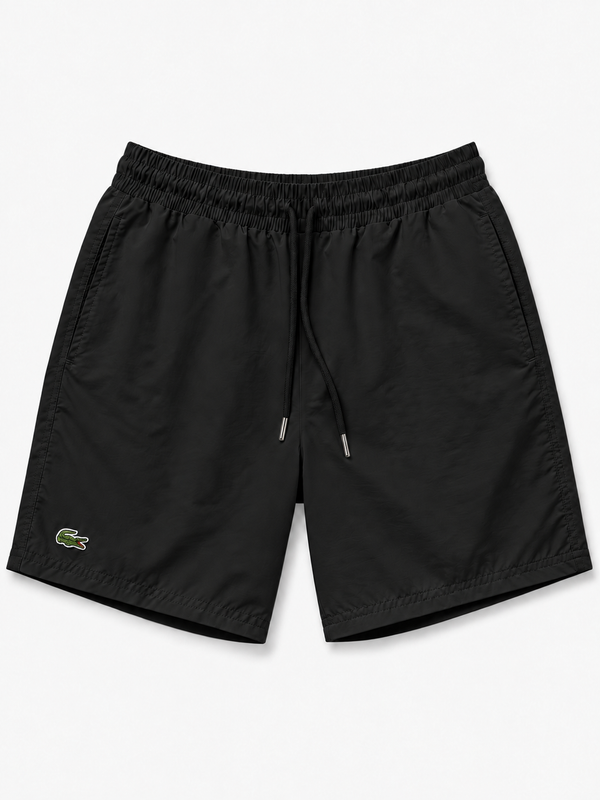 Traje de baño Lacoste Negro, vista frontal